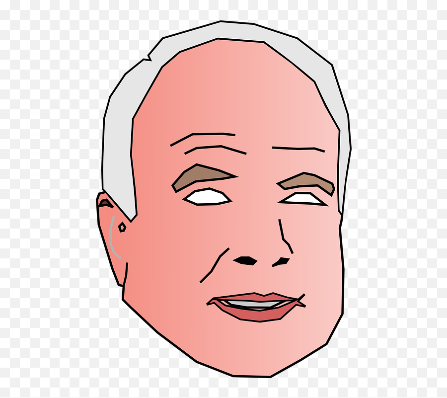Senator John Mccain United States - Clip Art Emoji,John Lennon Emoji