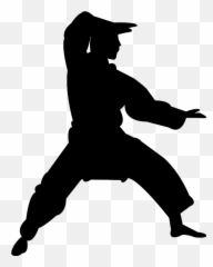 Chinese Martial Arts Karate Silhouette - Kung Fu Png Emoji,Karate Emoticons