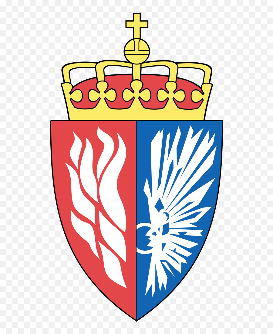 Arms Of The Norwegian Directorate - Coat Of Arms On Banner Emoji,Fire Clock Emoji
