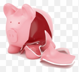 Pink Money Jpg Stock Png Files - Broken Piggy Bank Empty Emoji,Pig Money Emoji