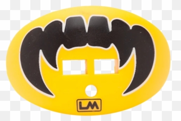 Yellow Vampire Fang Football Mouthpiece - Emoji