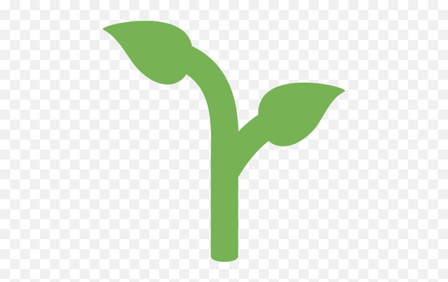 Seedling Emoji Meaning With Pictures - Twitter Sprout Emoji,Plant Emoji