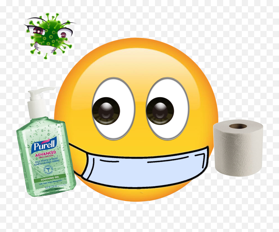 Toilet Paper Stickers - Smiley Emoji,Toilet Paper Emoji