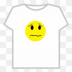 nervous face - Roblox T Shirt Oof Emoji