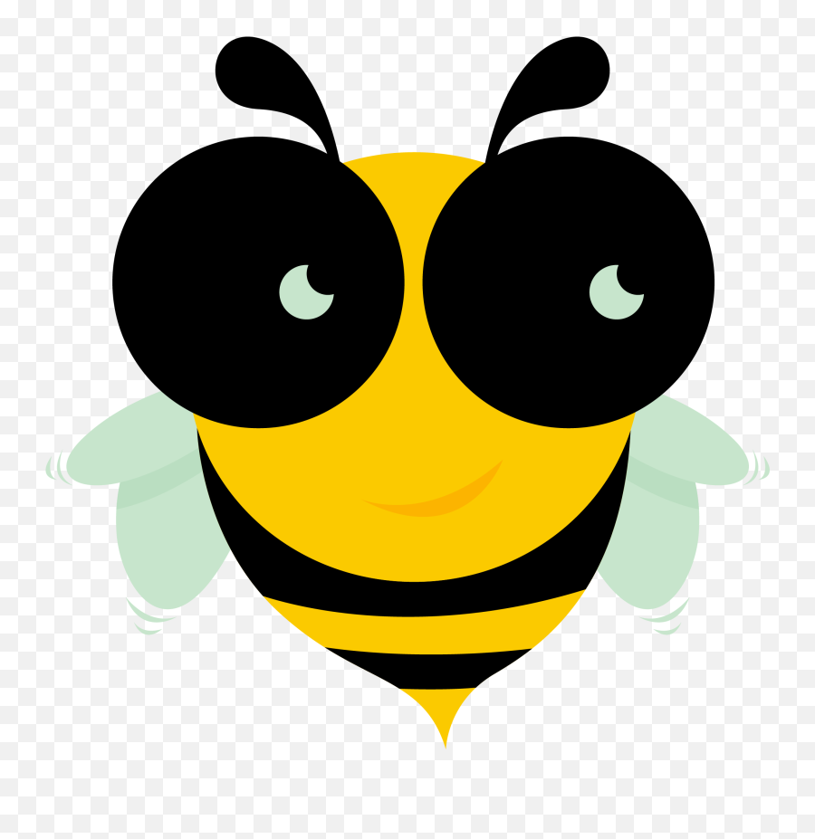 Venom Eyes Clipart - Bee With Big Eyes Emoji,Venom Emoji