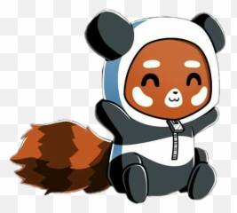 Freetoedit Cute Kawaii Redpanda Panda Costume - Kawaii Red Panda Panda Emoji,Red Panda Emoji