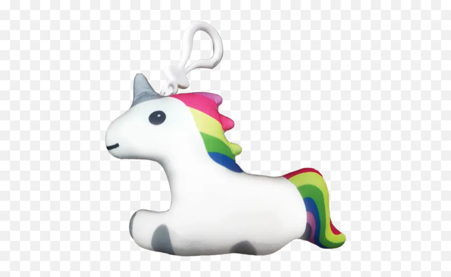Rainbow Unicorn Scented Squishem - Animal Figure Emoji,Unicorn Emoji Pillow