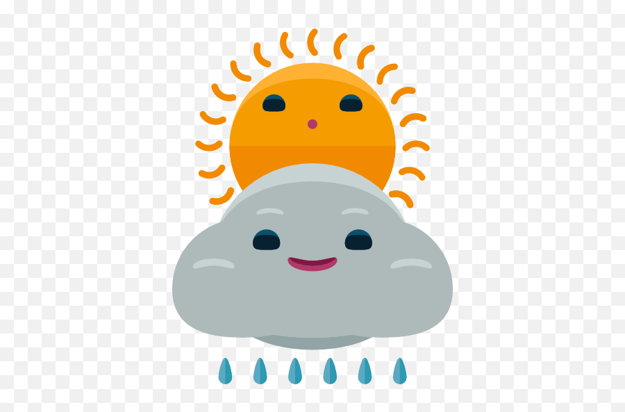 Rainy - Free Weather Icons Emoji,Rain Emoticon
