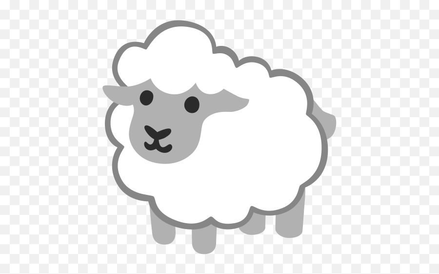 Ewe Emoji - Pecora Emoji,Sheep Emoji