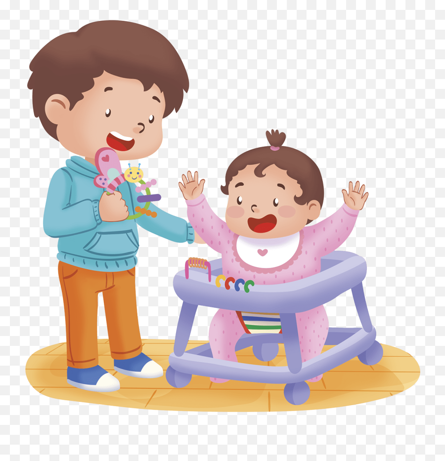 Sister Brother Family Sticker - Boy Emoji,Sister Emoji