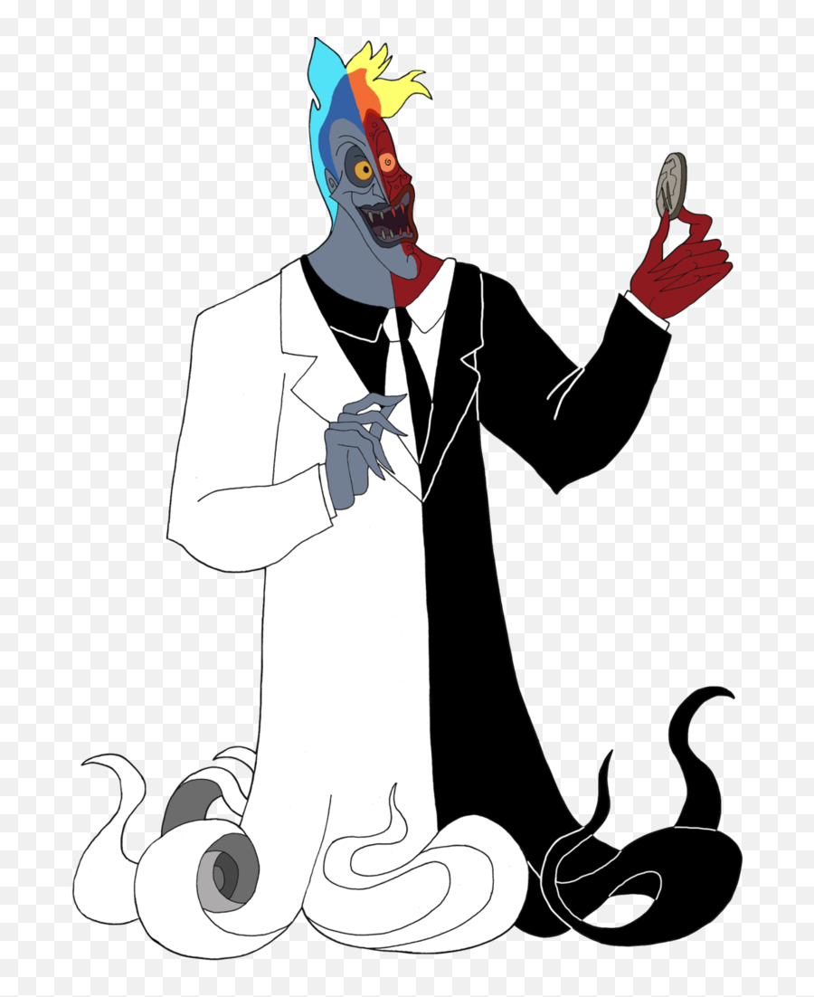 As Two Face - Hades Face Emoji,Two Faced Emoji