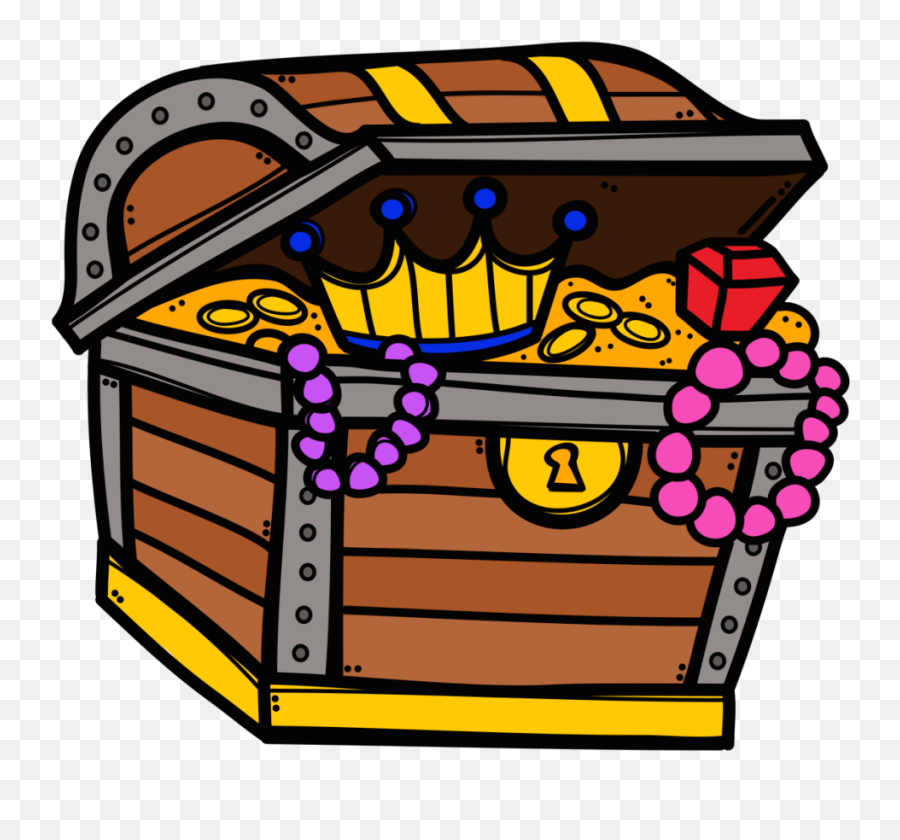 Toy Treasure Chest Clipart - Treasure Chest Clipart Emoji,Treasure Chest Emoji