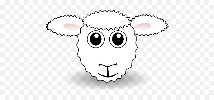 300 Free Sheep U0026 Lamb Illustrations - Pixabay Funny Sheep Face Cartoon Emoji,Ewe Emoticon