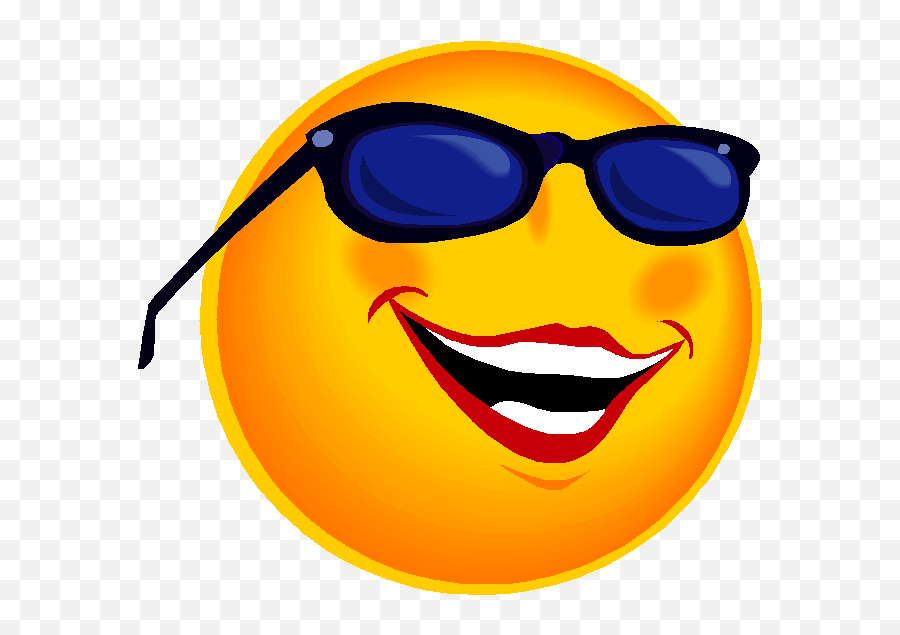 Clipart Sunglasses Smiley Face Clipart - National Sunscreen Day 2019 Emoji,Glasses Emoticon