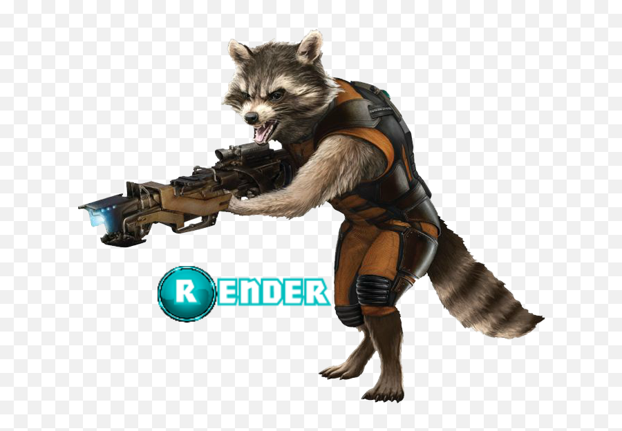 Rocket Raccoon Gotg - Guardians Of The Galaxy Rocket Png Emoji,Raccoon Emoji
