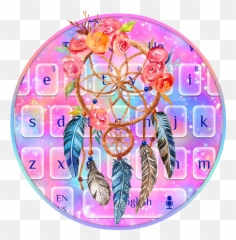 Dream Catcher Keyboard Theme - Circle Emoji,Dreamcatcher Emoji