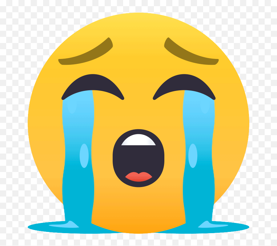 Presenting Emoji Animations 2 - Crying Face Emoji Gif,Please Emoji