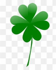 4 Leaf Clover Clipart - Four Leaf Clover Transparent Emoji,Four Leaf Clover Emoji