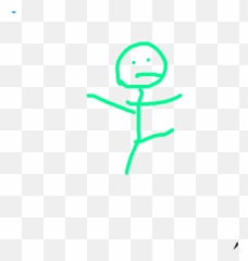 Dance Party With Stick Men - Clip Art Emoji