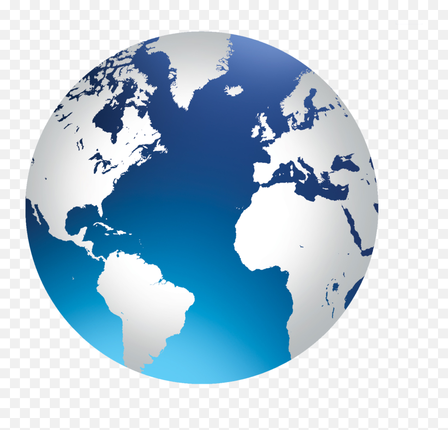 Globe Emoji Transparent Png Clipart - Transparent Background World Logo Png,Emoji Globe