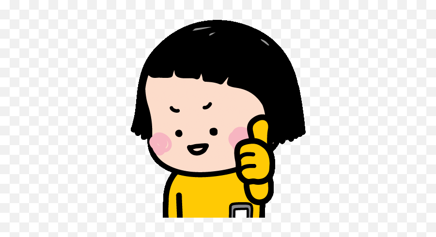 Mobile Girl Mim Pop - Messenger Mobile Girl Sticker Emoji,Slow Clap Emoji