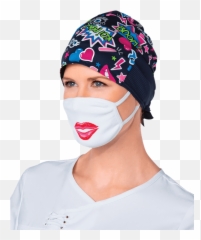Koi Kiss Mark Face Mask Surgical Masks - Cat Emoji