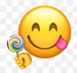 Smile Tounge Custom Customemoji Emoji - Whatsapp Smiley Zunge