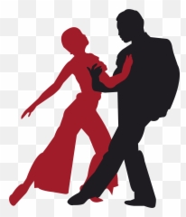 Ballroom Dance Silhouette Karizmah - Boy And Girl Dancing Emoji