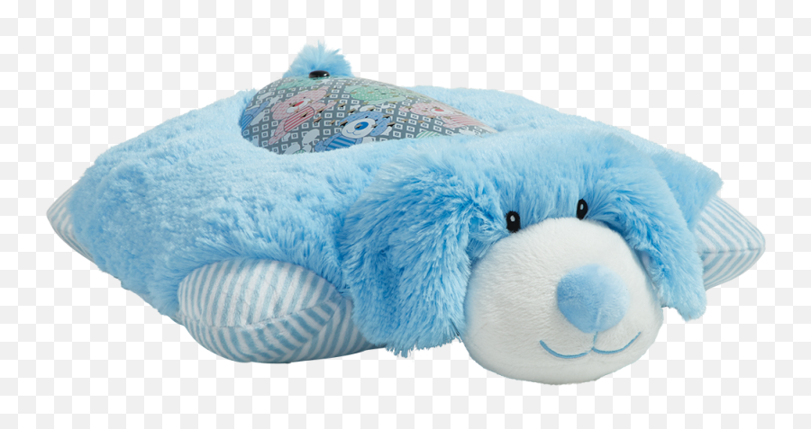 Blue Puppy Sleeptime Lite - Teddy Bear Emoji,Sleeping Emoji Pillow