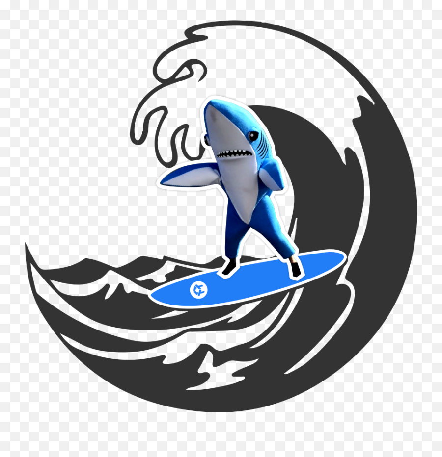 Its Just Like Shark Week Only It - Tidal Wave Clip Art Emoji,Water Wave Emoji
