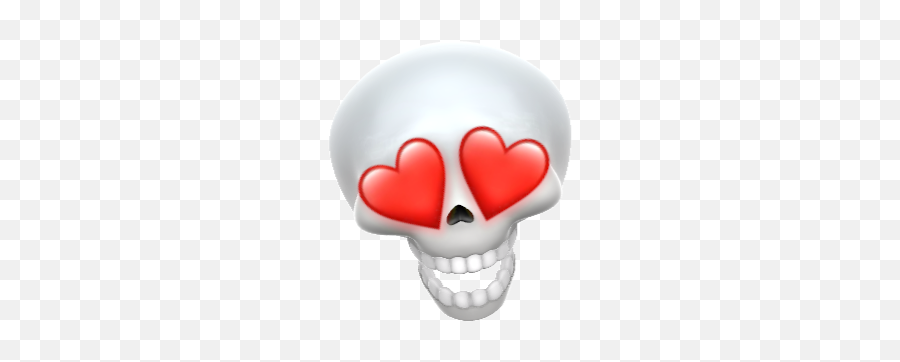 Randy Havens On Twitter Whereu0027s The Skull With Heart Eyes - Skull Emoji,Red Head Emoji