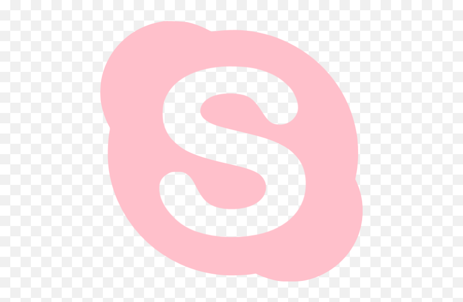Pink Skype 6 Icon - Skype Login In Black And White Emoji,Skype Flags Emoticons
