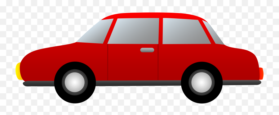 Red Car Clipart - Red Car Cartoon Png Emoji,Red Car Emoji
