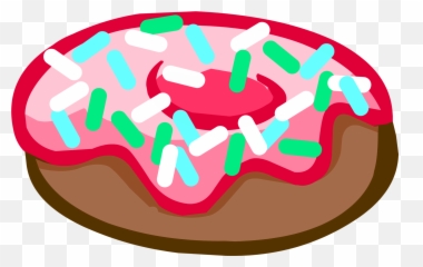 Jelly Donut Clipart - Png Download Full Size Clipart Club Penguin Donut Emoji,Jello Emoji