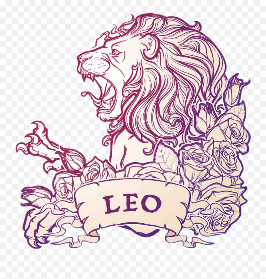 Leo Lion Zodiac Zodiak Zodiacsigns Zodiacsing Zodiacsym - Leo Tattoo Emoji,Emoji For Leo