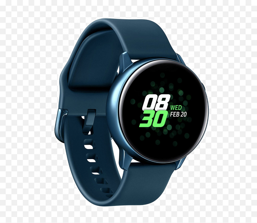 Samsung Galaxy Watch Active Sm - R500 28mm Green Galaxy Watch Active Verde Emoji,Samsung Emoticons List
