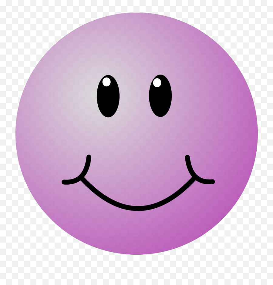 Purple Smiley Face Png Svg Clip Art For Web - Download Clip Purple Smiley Face Emoji,Hair On Fire Emoticon