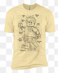 Lego Plan Menu0027s Premium T - Shirt Old And In The Way Emoji