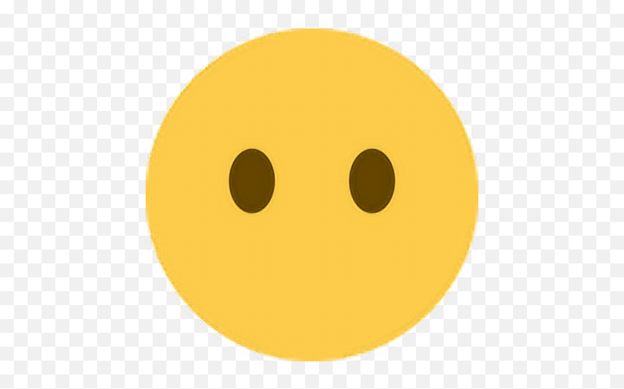 Nomouth Mouthless Speechless Emoji Emoticon Face Expres - Face Without Mouth Emoji,Speechless Emoji