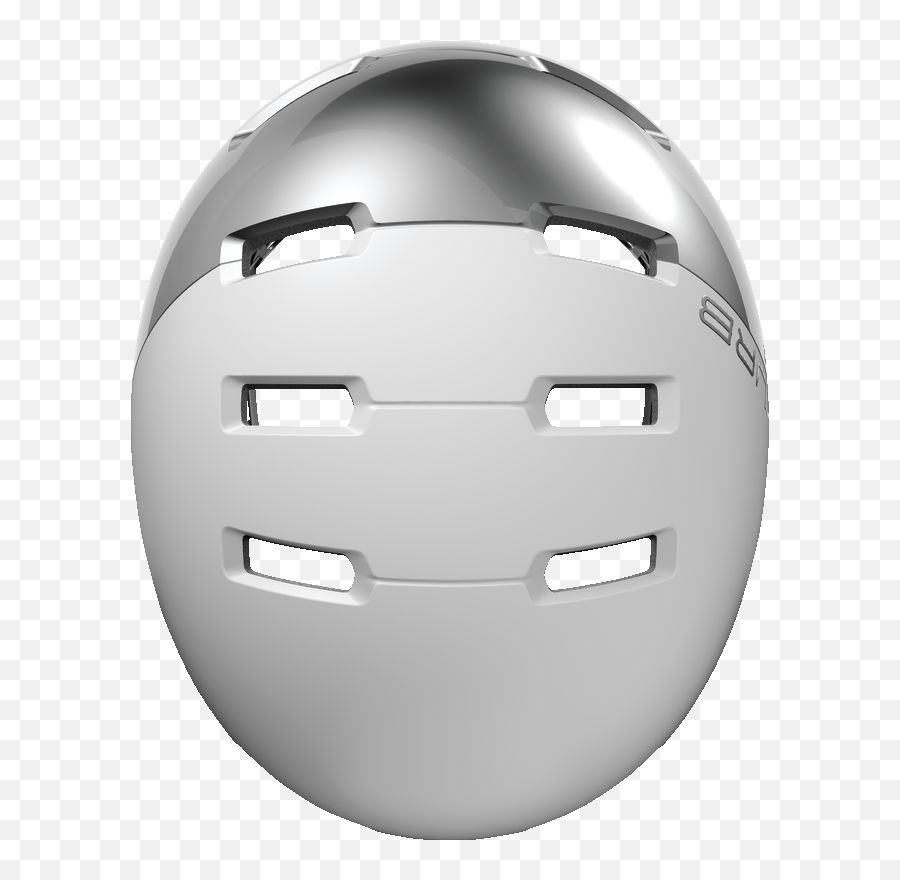 Skurb Ace Silver White M - Abus Sphere Emoji,Emoticon Helmet