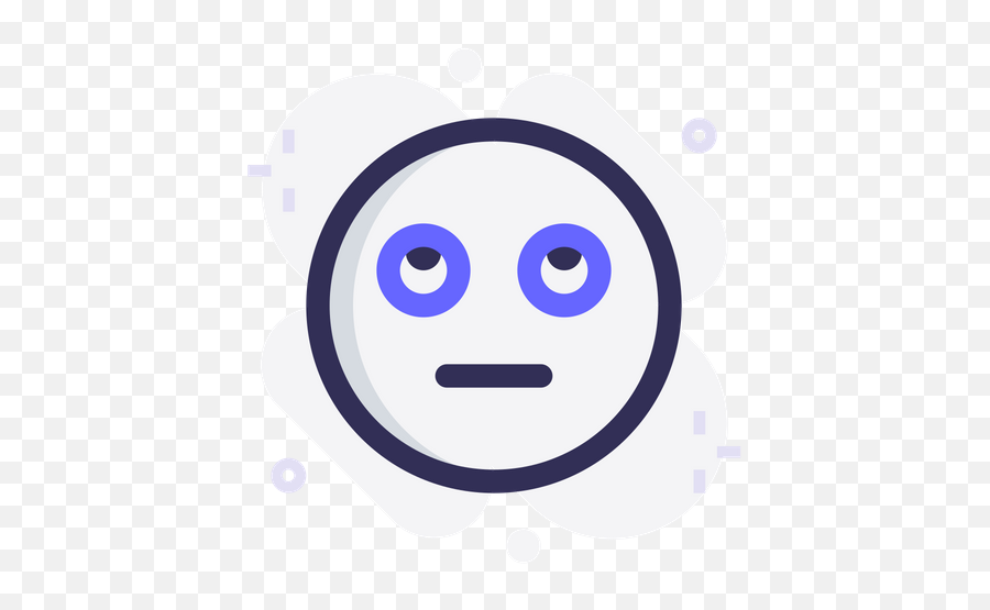 Rolling Eye Emoji Icon Of Colored Outline Style - Available Dot,Eye Emojis