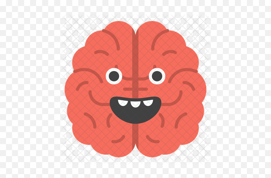 Brain Emoji Emoji Icon Of Flat Style - Emoji Brain Powerpoint,Red Hair Emoji