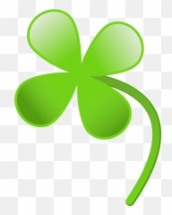 Clover - Lucky Clover Clipart Emoji,Four Leaf Clover Emoji
