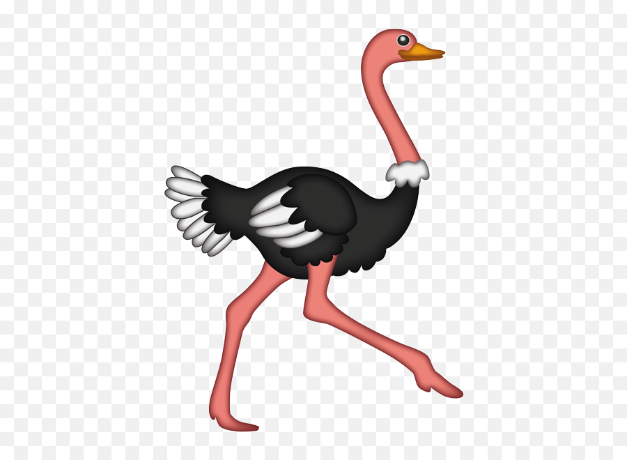 Emoji - Ostrich,Bird Emoji