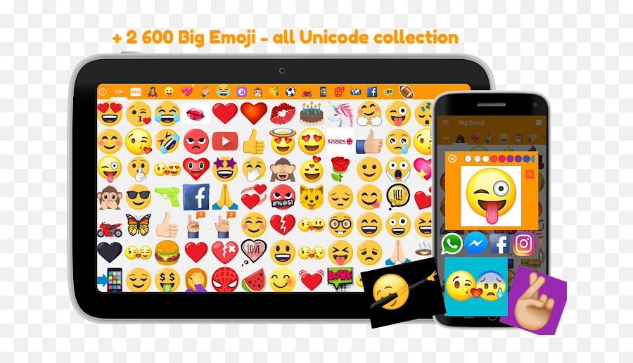 Big Emoji - Android,Android Emoji