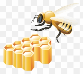 Honey Bee Stickers - Honey Bee Transparent Emoji,Honeybee Emoji - free ...