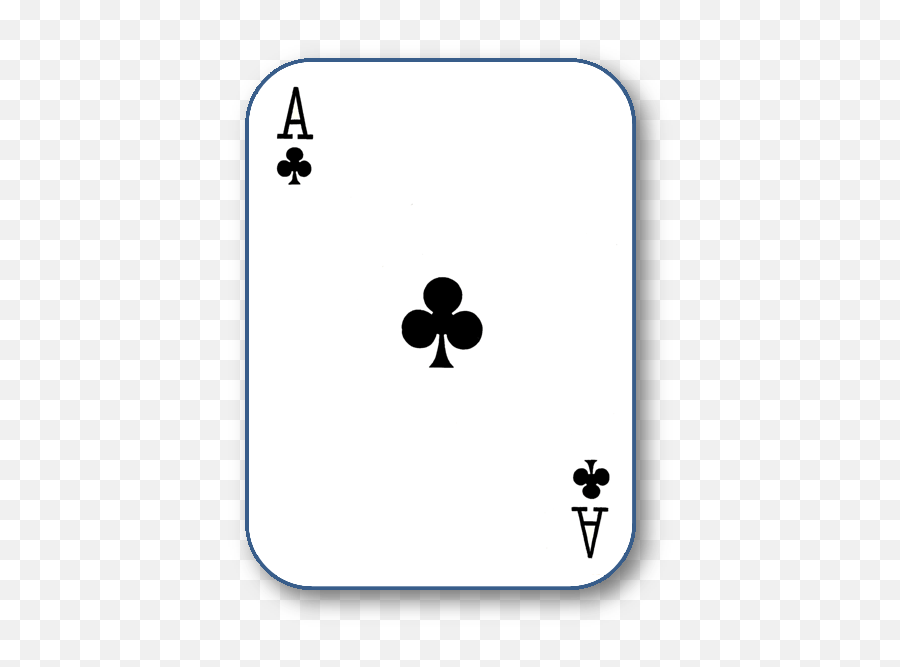 Ace Of Clubs - Ace Playing Cards Emoji,Ace Card Emoji