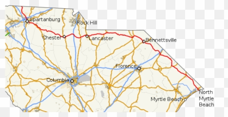 Sc 9 Map - Of Highway Emoji