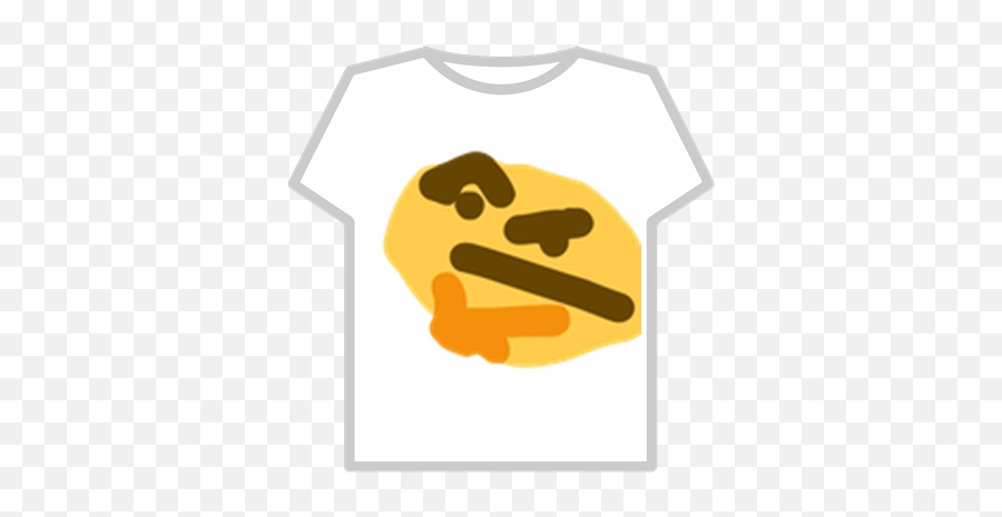 Thonking Really Hard Right Now - Distorted Thinking Emoji Png,Thonk Emoji