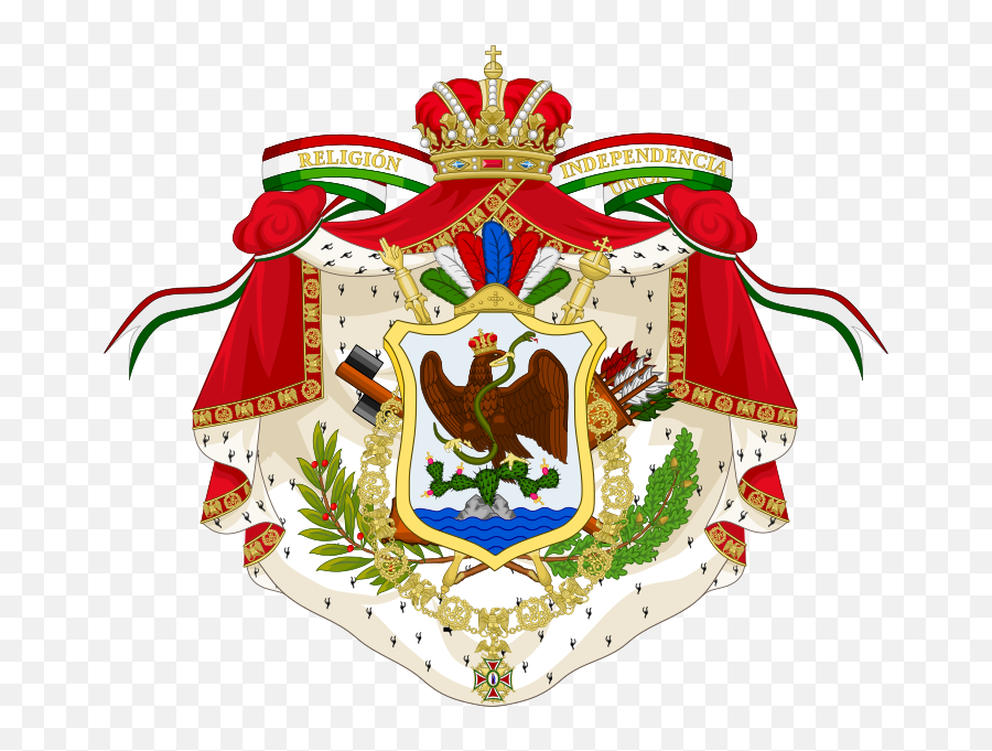 1821 - Third Mexican Empire Flag Emoji,New Mexico Emoji